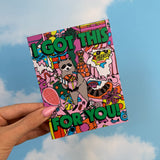 I Got This For You Raccoon Card