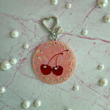 Maraschino Cherry Keychain
