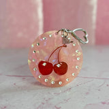 Maraschino Cherry Keychain