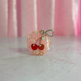 Maraschino Cherry Keychain