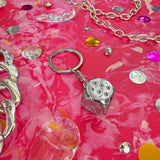 Metallic Dice Keychain