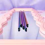 Heart Shaped Straw - Rainbow