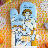 I Love My Asshole Kids Oven Mitt