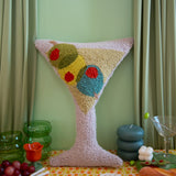 Martini Glass Shaped Pillow