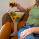 Martini Glass Shaped Pillow