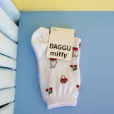 Miffy Crew Socks- White