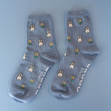 Miffy Crew Socks- Blue