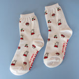 Miffy Crew Socks- White
