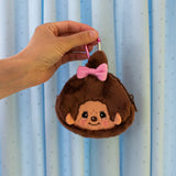 Monchhichi Coin Pouch Keychain