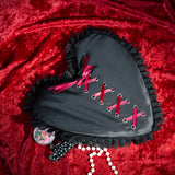 Corset Heart Stash Bag
