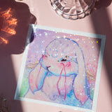 Ribbon Bunny Print