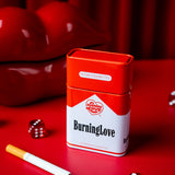 Tin Cig Case- Burning Love