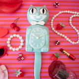 Ocean Waves Kitty-Cat Klock