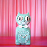 Ocean Waves Kitty-Cat Klock