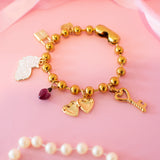 Charm Bracelet- Coquette