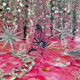 Cyber Butterfly Hair Claw- Black