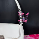 Cyber Butterfly Hair Claw- Black