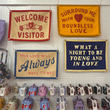 What A Night To Be Young and In Love Camp Flag