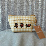 Monchhichi Zip Top Mini Pouch
