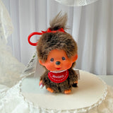 Girl Monchhichi Keychain