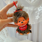 Girl Monchhichi Keychain