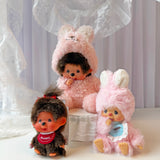 Girl Monchhichi Keychain