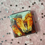 Horse Quartet Cig Case