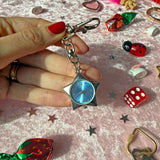 Star Watch Keychain- Blue