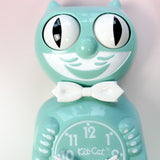 Ocean Waves Kitty-Cat Klock