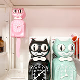 Ocean Waves Kitty-Cat Klock
