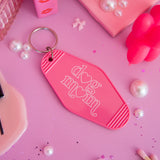 Dog mom keychain