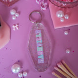 Glittery Nashville Keychain