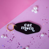 Cat Mom Keychain