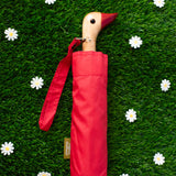 Duckhead Compact Umbrella- Red