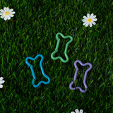 Bone Carabiner- Blue