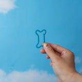 Bone Carabiner- Blue