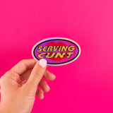 Serving Cunt Sticker