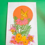 Butterfly Riso Print