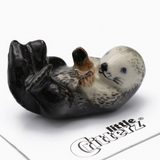 Sea Otter Mini Porcelain Figurine