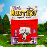 Busted! catnip toy