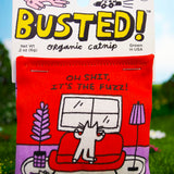 Busted! catnip toy