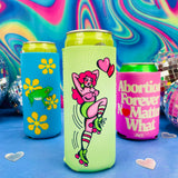 Skatin Babe Seltzer Koozie