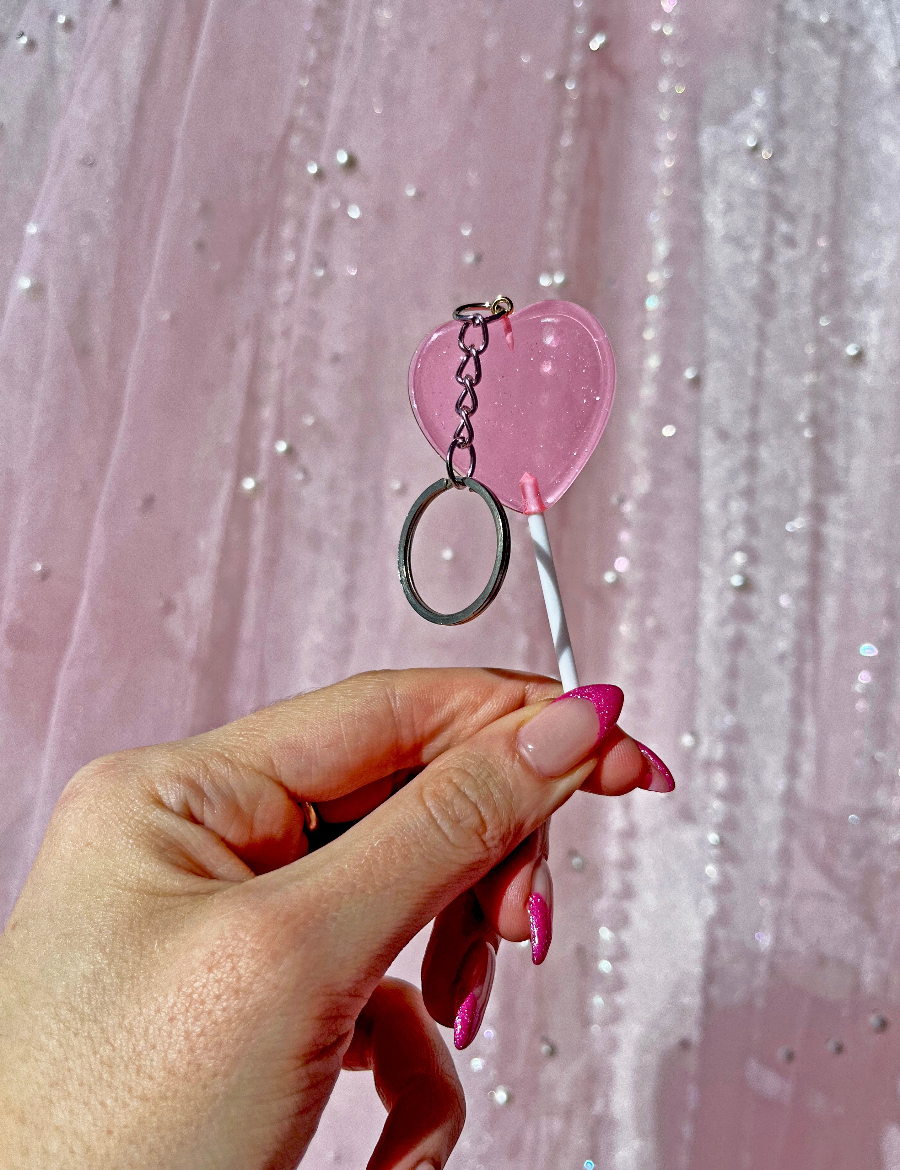 Heart Lolli Keychain