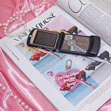 Text Me When You Get Home Keychain