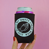 God Bless my Shitty Beer Koozie